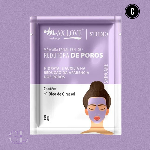 Máscara Facial Peel Off Redutora de Poros - Max Love®