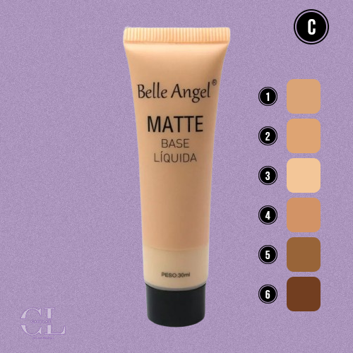 Base Líquida Matte - Belle Angel®