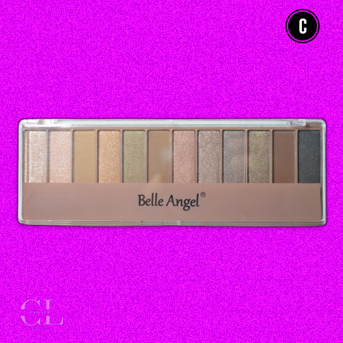 Paleta de Sombras 12 Cores - Belle Angel®